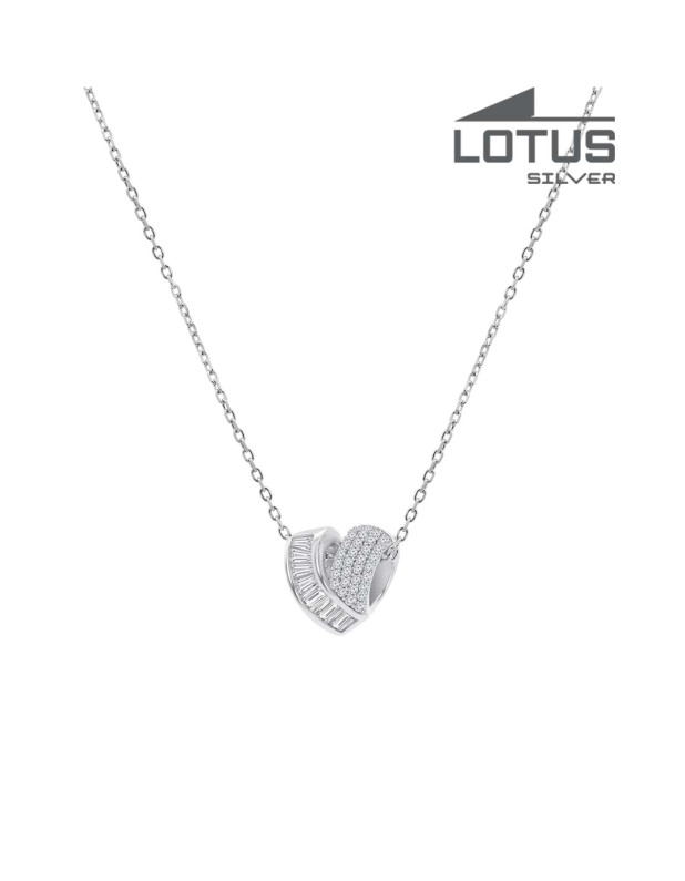 LOTUS SILVER NECKLACE